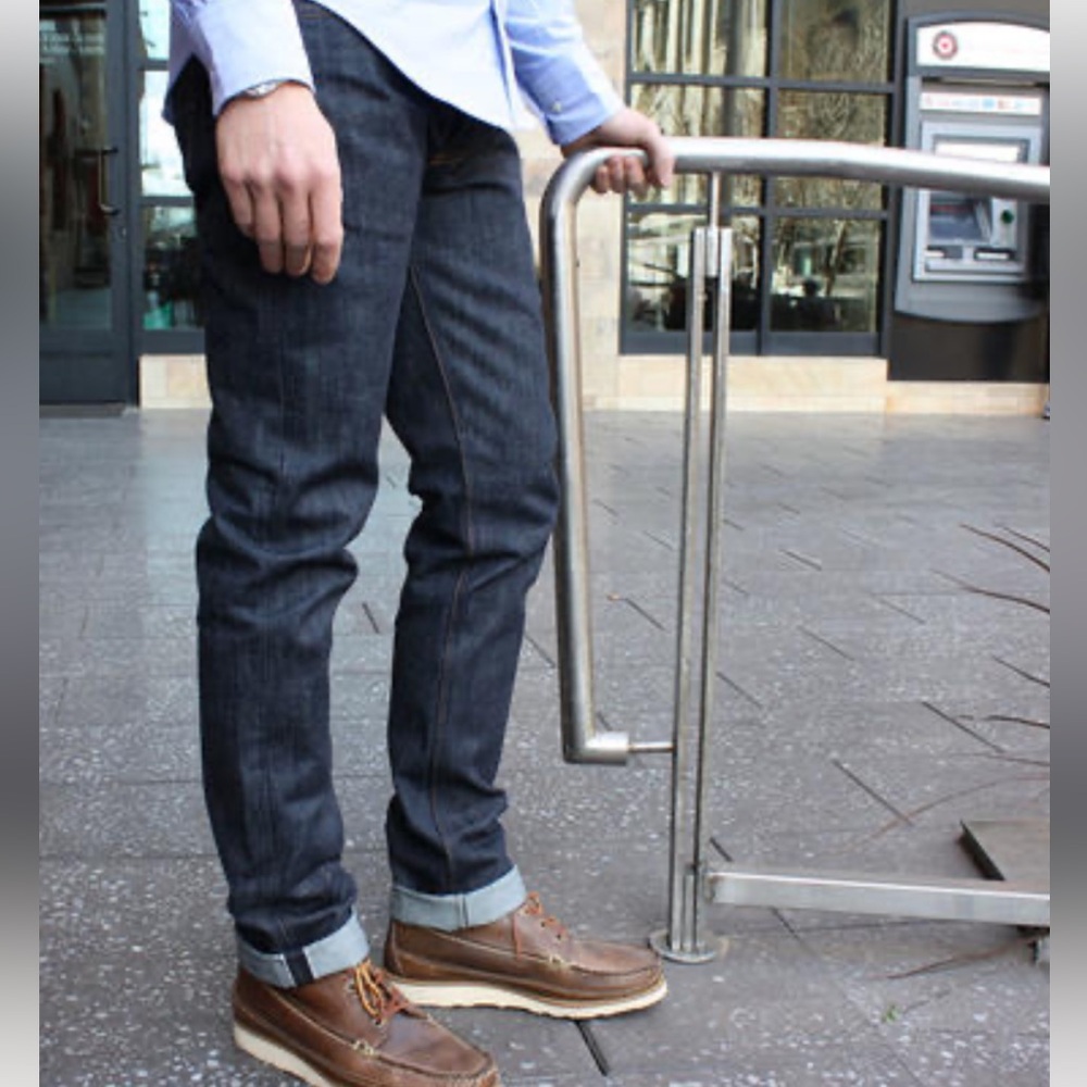 Gustin Slim Raw Selvedge Jean - 32 EUC